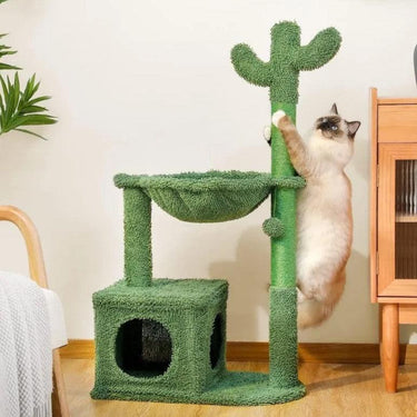 Cactus Modern Cat Tower Cat Tower KittyNook Cat Company